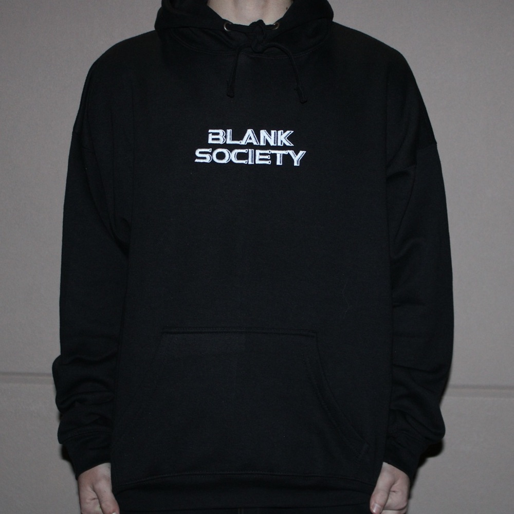Vintage Black Hoodie